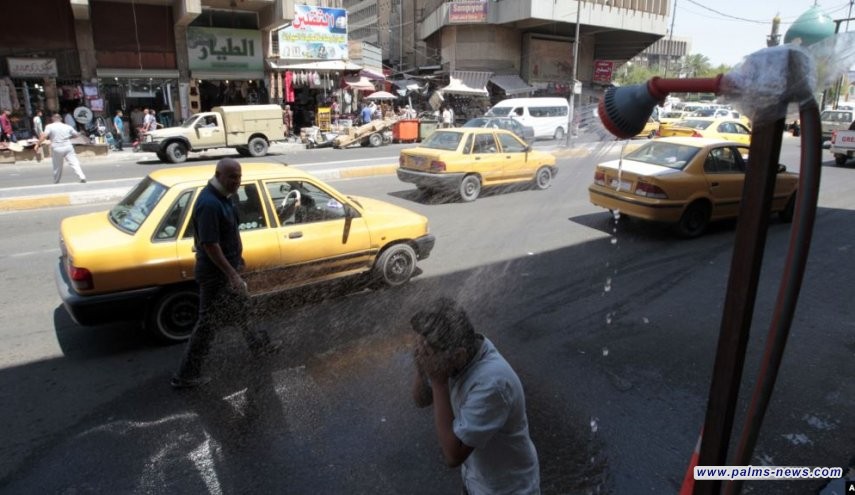 ثلاث محافظات تسجل نصف درجة الغليان